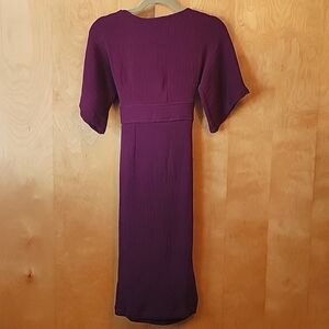 Closet London Kimono Short Sleeve Midi Dress